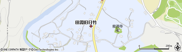 千葉県市原市田淵旧日竹周辺の地図