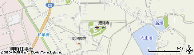 飯縄いづな寺周辺の地図