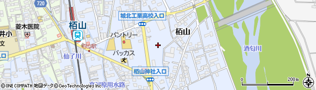 神奈川県小田原市栢山360周辺の地図