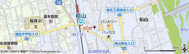 神奈川県小田原市栢山2685周辺の地図