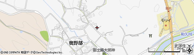 京都府福知山市奥野部128周辺の地図