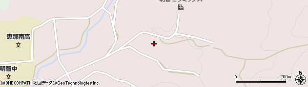 岐阜県恵那市明智町1699周辺の地図