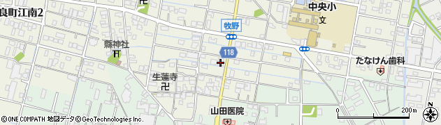 ニチイケアセンター羽島周辺の地図