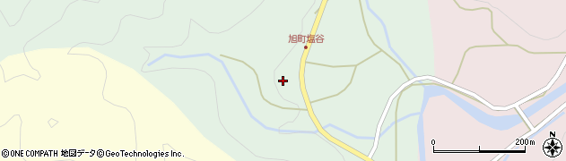 京都府綾部市旭町（西ノ内）周辺の地図