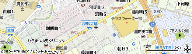 中電興業株式会社　一宮営業所周辺の地図
