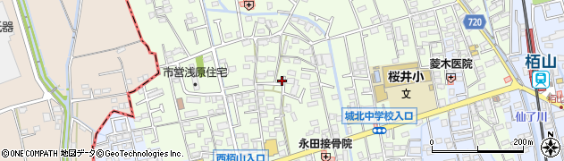 神奈川県小田原市曽比2240周辺の地図