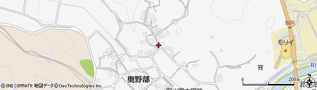 京都府福知山市奥野部159周辺の地図