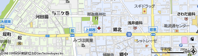 愛知県一宮市小信中島郷北11周辺の地図