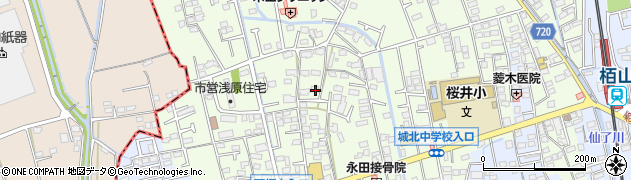 神奈川県小田原市曽比2376周辺の地図