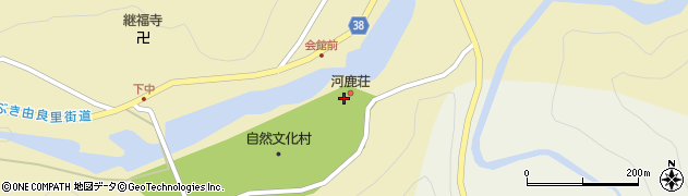 河鹿荘周辺の地図
