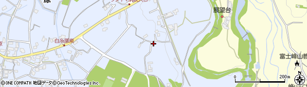 静岡県富士宮市原577周辺の地図