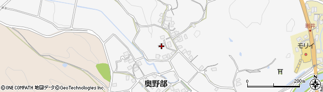 京都府福知山市奥野部153周辺の地図