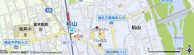 神奈川県小田原市栢山393周辺の地図