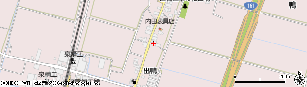滋賀県高島市鴨826周辺の地図