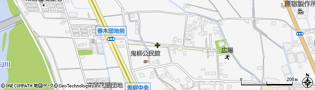 神奈川県小田原市鬼柳周辺の地図