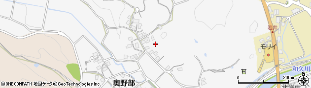 京都府福知山市奥野部134周辺の地図