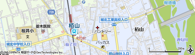 神奈川県小田原市栢山392周辺の地図
