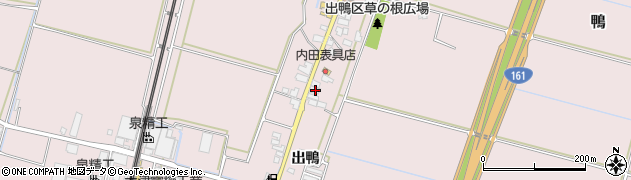 滋賀県高島市鴨827周辺の地図