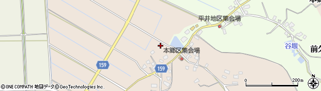 千葉県富津市本郷104周辺の地図