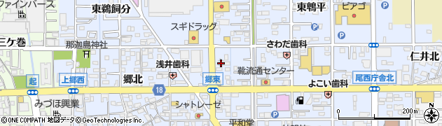 愛知県一宮市小信中島郷東8周辺の地図