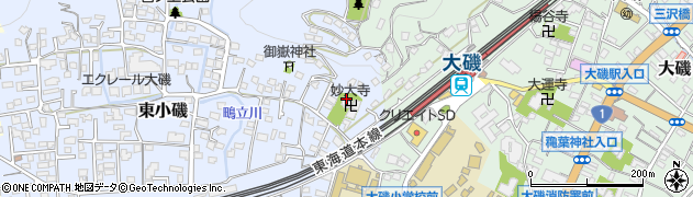 妙大寺周辺の地図