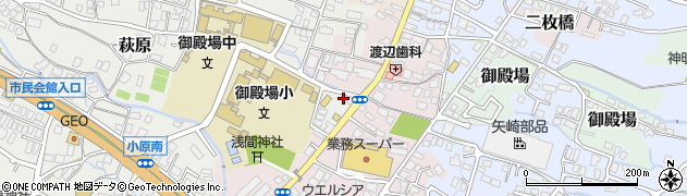 静岡県御殿場市萩原354周辺の地図