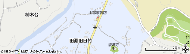 千葉県市原市田淵旧日竹87周辺の地図