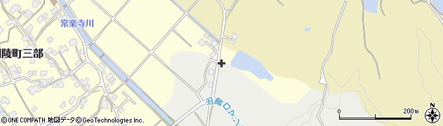 島根県出雲市湖陵町常楽寺1447周辺の地図