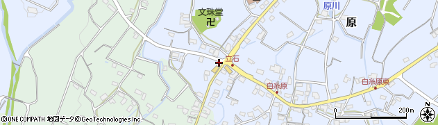 静岡県富士宮市原無周辺の地図