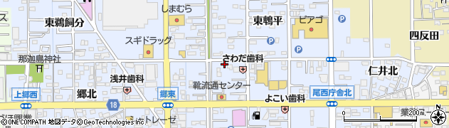 愛知県一宮市小信中島郷東37周辺の地図
