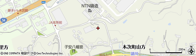 島根県雲南市木次町山方1114周辺の地図
