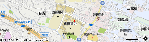 静岡県御殿場市萩原359周辺の地図