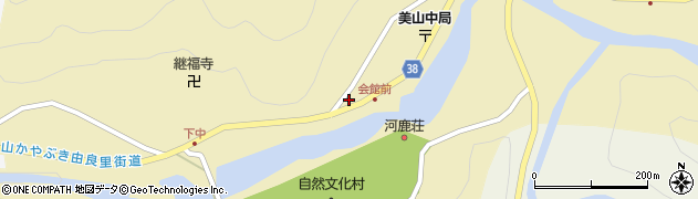 京都府南丹市美山町中上前90周辺の地図
