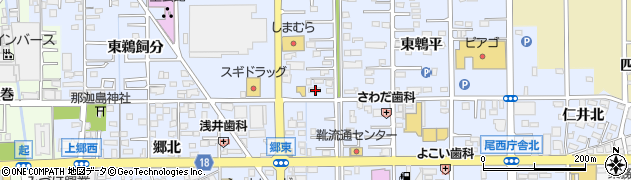 愛知県一宮市小信中島東鵯平11周辺の地図