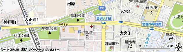 村上犬猫病院周辺の地図