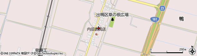滋賀県高島市鴨840周辺の地図