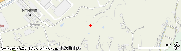 島根県雲南市木次町山方周辺の地図