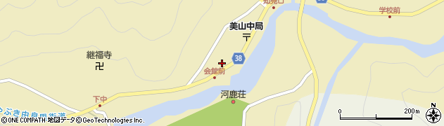 京都府南丹市美山町中上前62周辺の地図