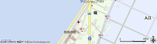 滋賀県米原市磯1696周辺の地図