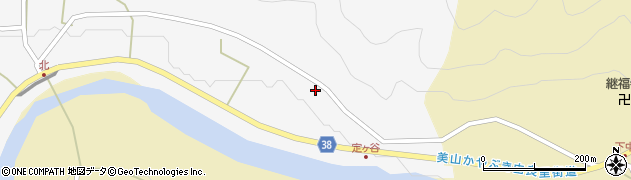 京都府南丹市美山町北（桜谷口）周辺の地図