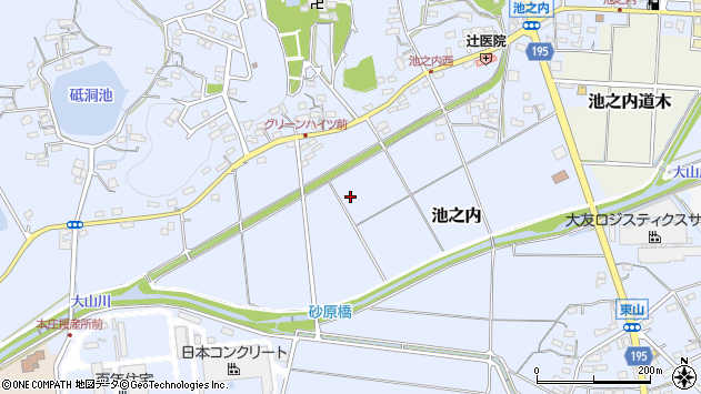 〒485-0804 愛知県小牧市池之内の地図