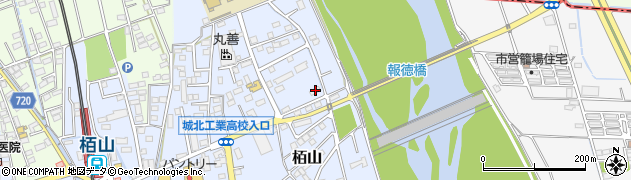 神奈川県小田原市栢山108周辺の地図