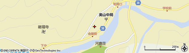 京都府南丹市美山町中上前82周辺の地図