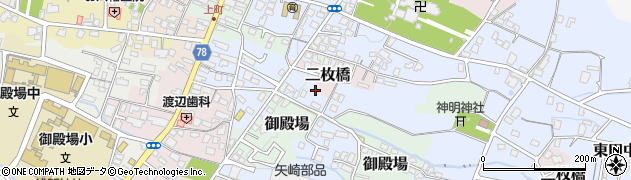 静岡県御殿場市二枚橋694周辺の地図