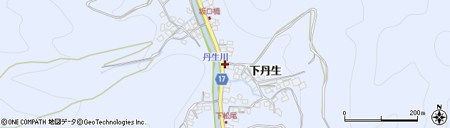 滋賀県米原市下丹生402周辺の地図