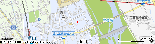 神奈川県小田原市栢山129周辺の地図
