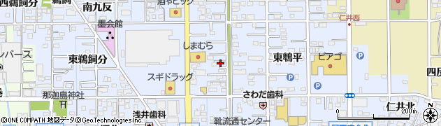 愛知県一宮市小信中島東鵯平7周辺の地図