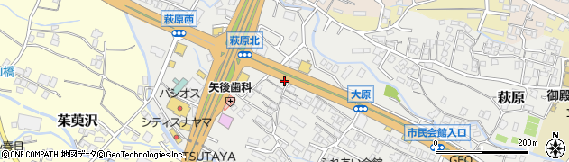 ガンジス川 御殿場店周辺の地図