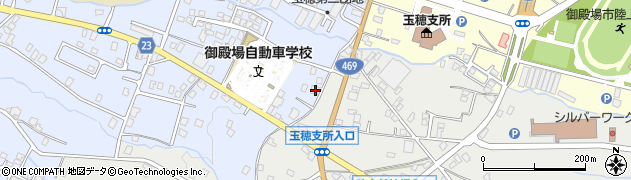 大胡田クリーニング店周辺の地図