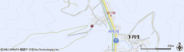 滋賀県米原市下丹生706周辺の地図